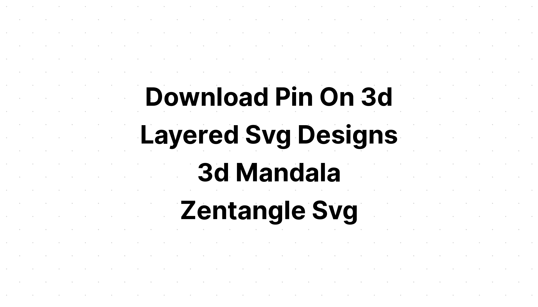 Download Mandala Svg Alphabet E Stencil Design SVG File